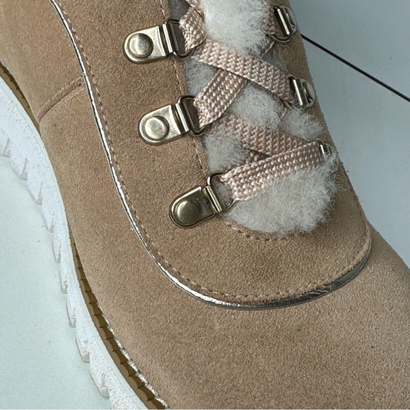 Cole Haan Women's Zerogrand Explorer Upstate Waterproof Wedge Hiker Boots - Picture 7 of 9